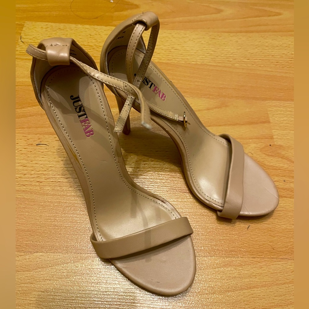 Minimalist Nude Heels